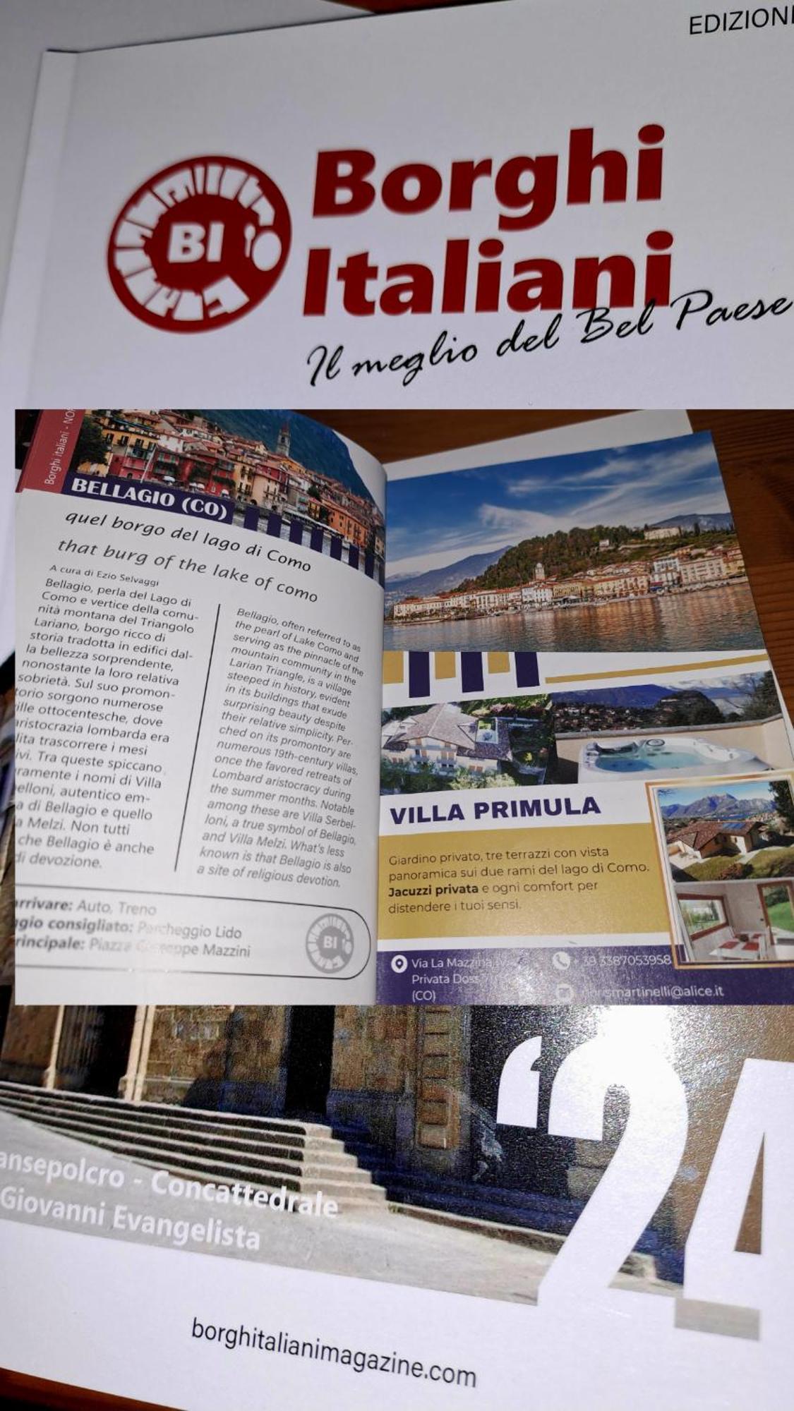 Villa Primula Bellagio Esterno foto